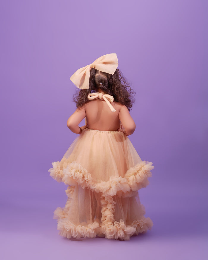 Buttercup Girls Dress - Tulle Toddler Dress - Dimaz