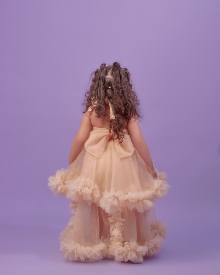 Buttercup Girls Dress - Tulle Toddler Dress - Dimaz