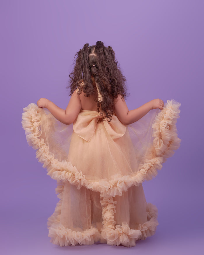 Buttercup Girls Dress - Tulle Toddler Dress - Dimaz