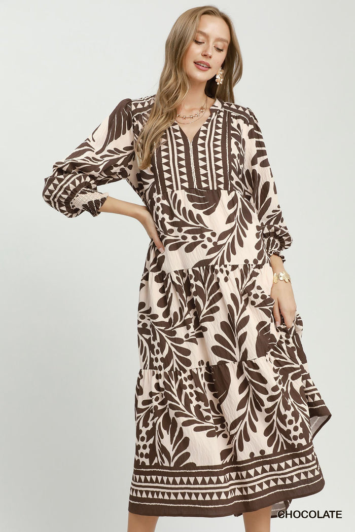 Cafe Mocha Midi Dress