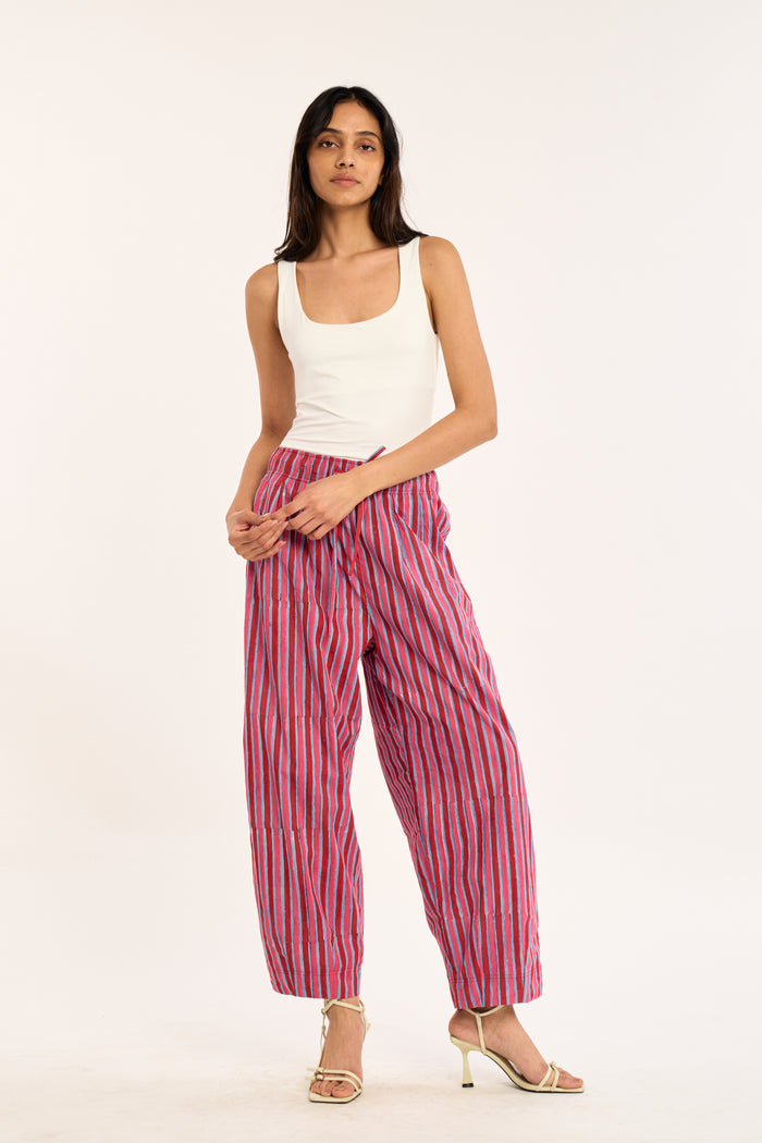 CAIRO PANTS | IRIS STRIPE