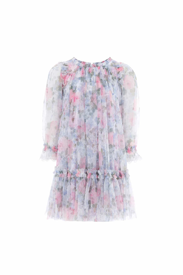 Camille's Garden Long Sleeve Kids Dress