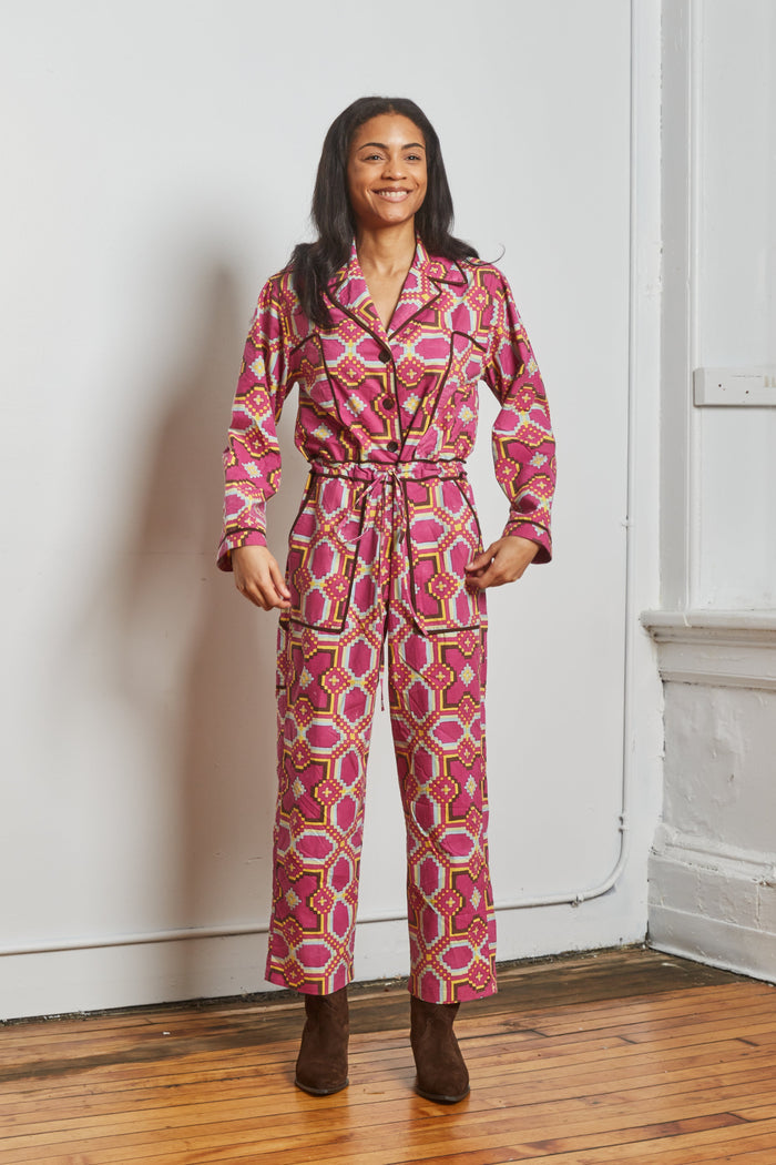 CARO JUMPER | COURTYARD BERRY