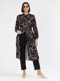 Chain print Shirt Tunic - Store WF