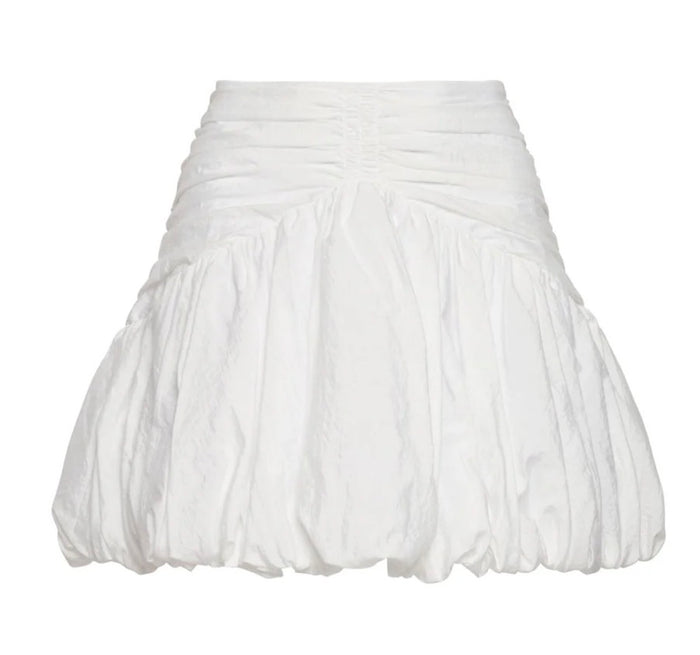 Ci60051 Cinq A Sept White Bubble Skirt