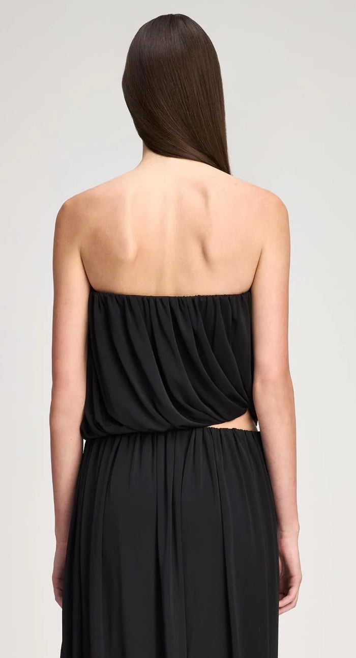Cizw2256 Strapless Drape Top