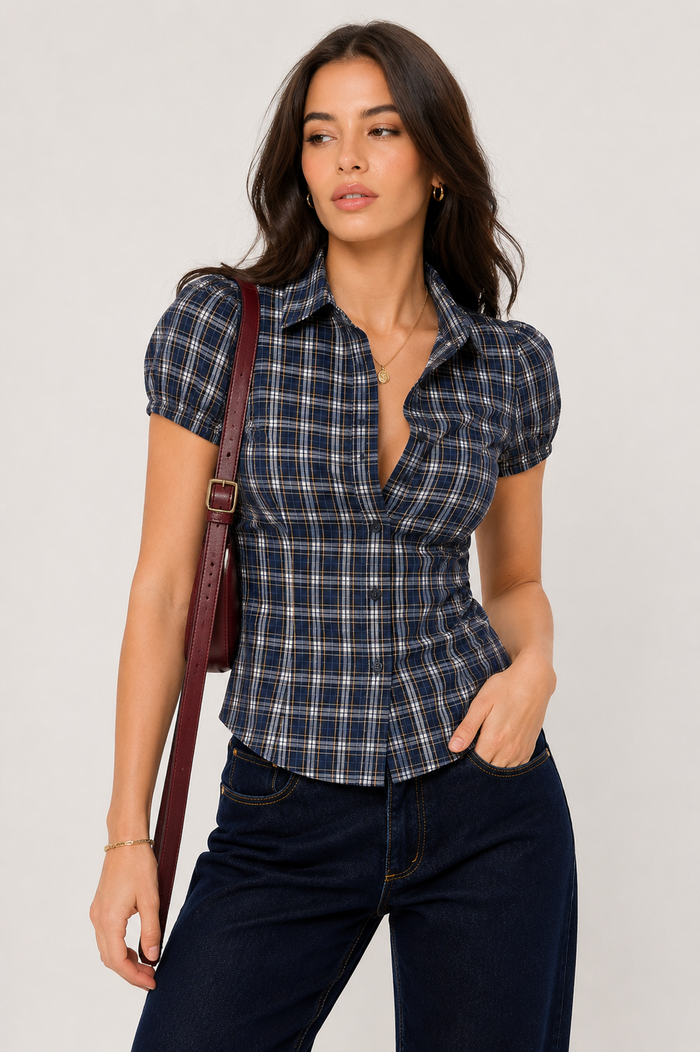 Classic Blue Check Shirt