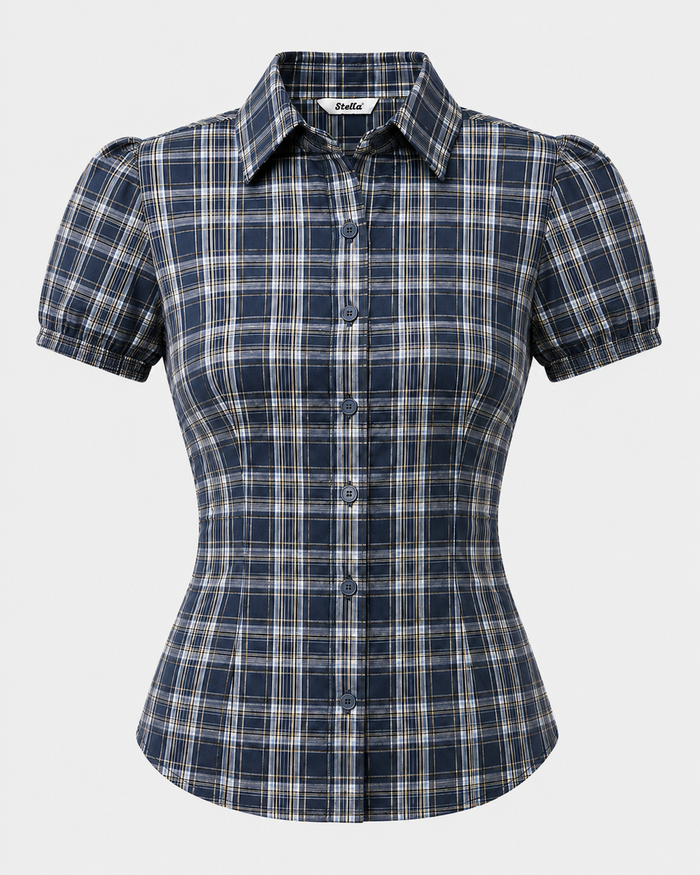 Classic Blue Check Shirt
