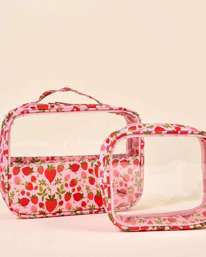 CLEALRY CHIC COSMETIC BAG SET