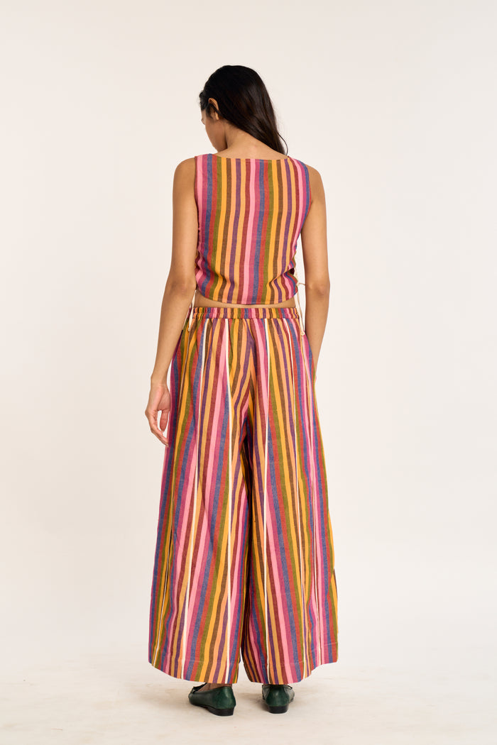 CLOVER PANTS | CRAYON STRIPES
