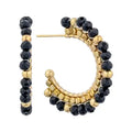 Crystal Hoop Earrings