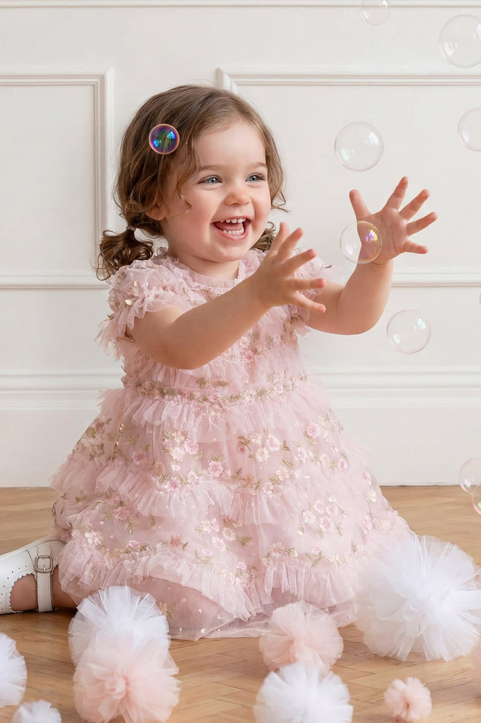 Daisy Wave Baby Dress