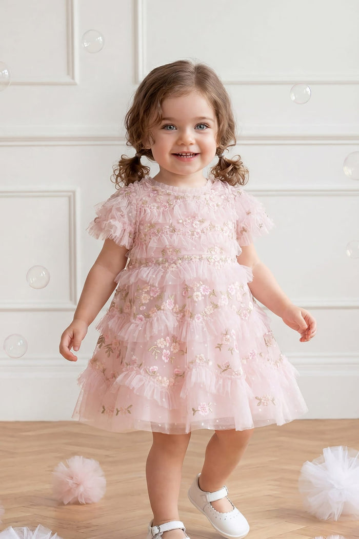 Daisy Wave Baby Dress