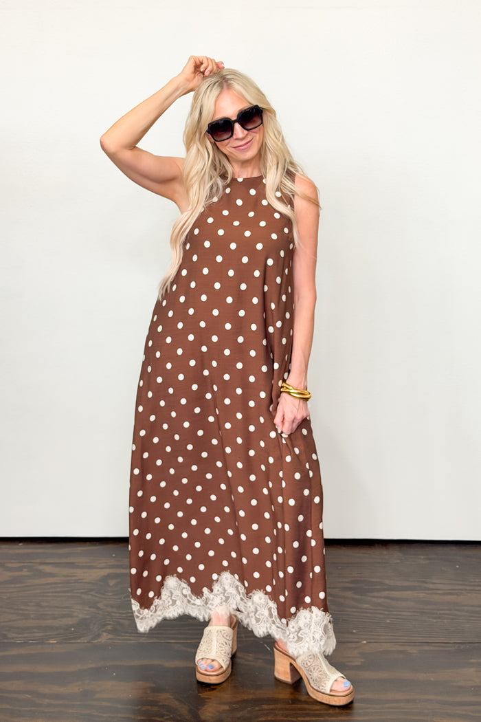 Dotty About You Maxi Dress