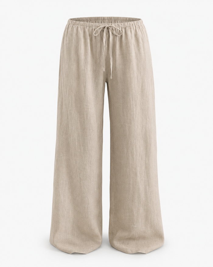 Easy linen Pull On pants