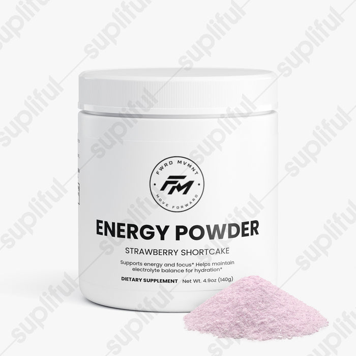 Energy Powder (Strawberry Shortcake)