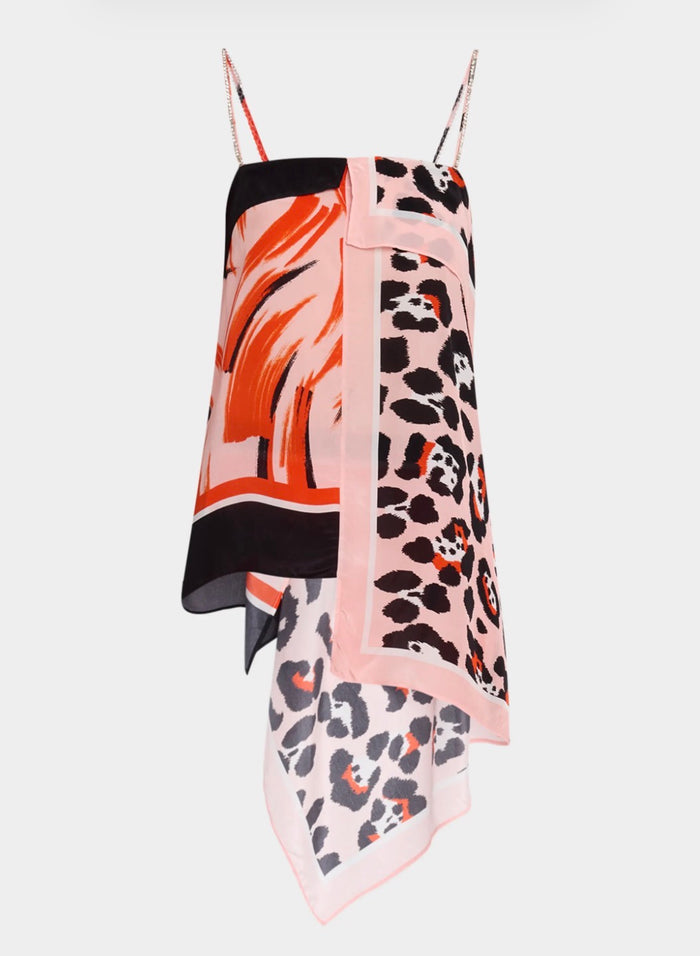 Esjoset Embellished Strap Scarf Top
