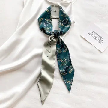 Evergreen Trail Ribbon Scarf