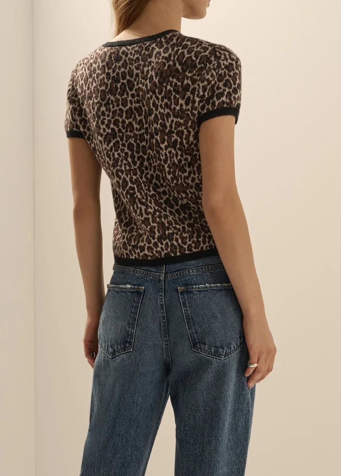 Fa4074 Leopard Cardigan