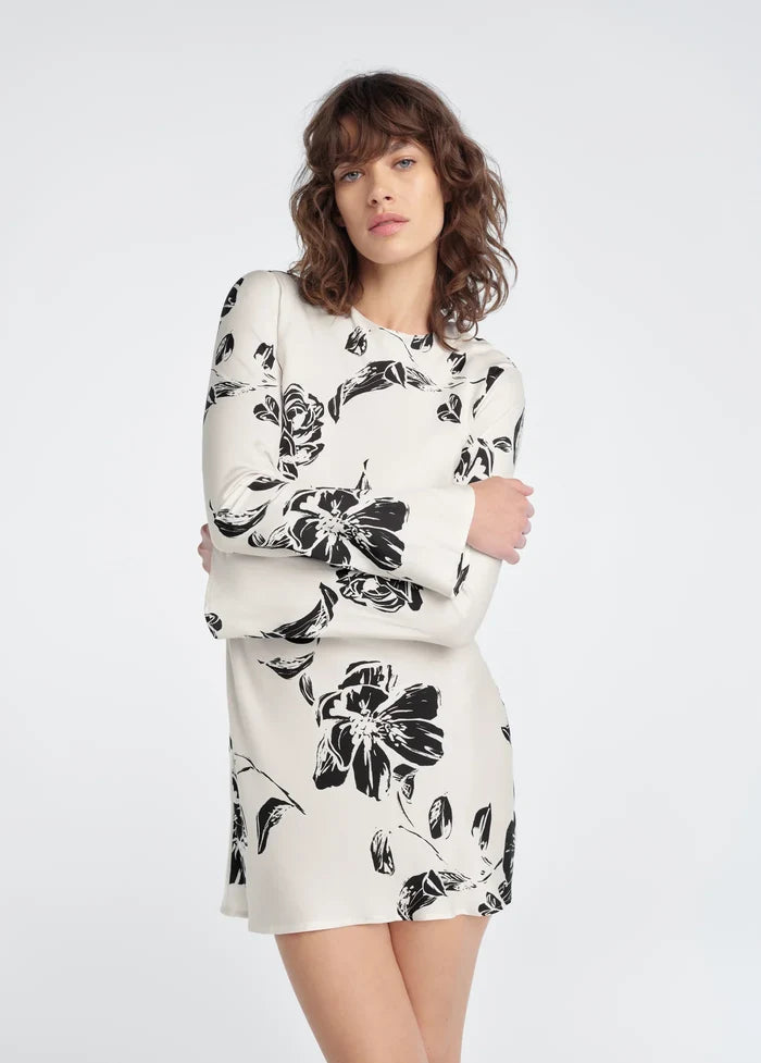 Fa4852 Favorite Daughter Floral Mini Dress