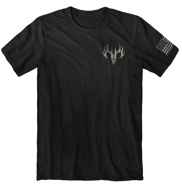 "Faith, Family, Flag, Freedom" Tee-Men's Graphic Tee-Buck Wear-Gallop 'n Glitz- Women's Western Wear Boutique, Located in Grants Pass, Oregon