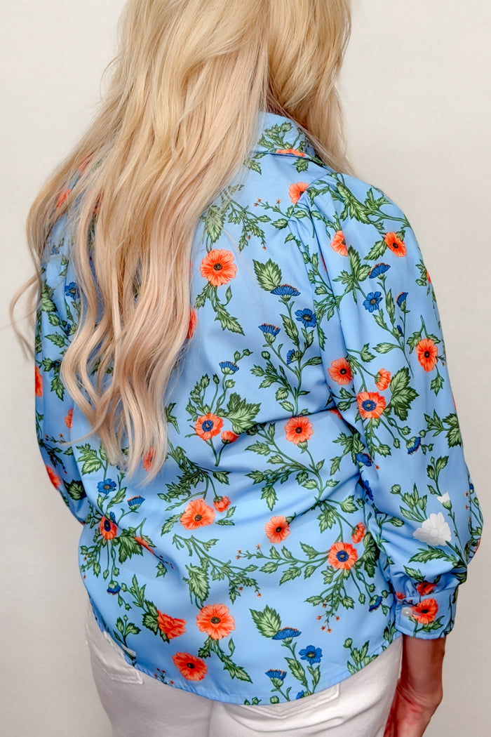 Fixated With Florals Blouse