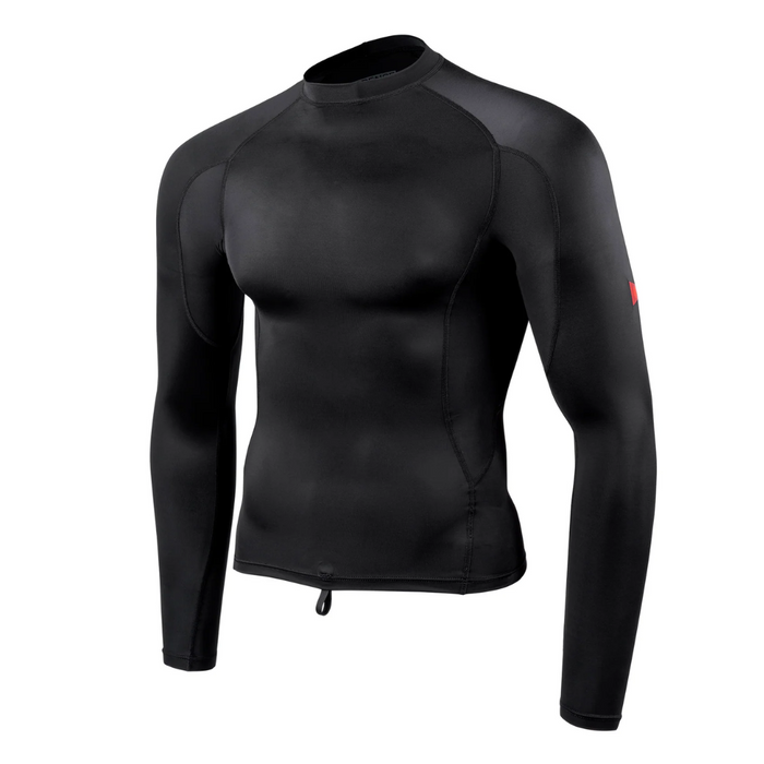 Florence Marine Lycra Rashguard Camiseta UV Surf - Preta
