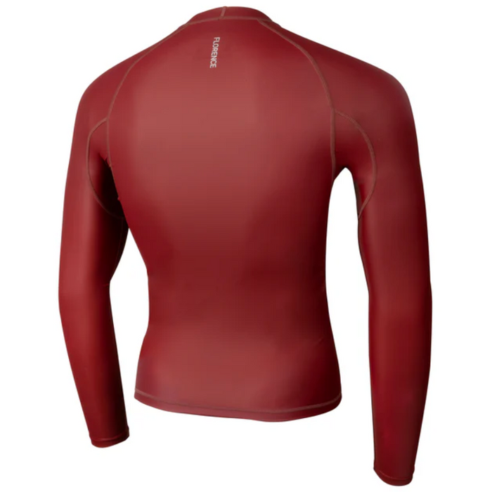 Florence Marine Windshield Camiseta UV Surf - Marsala - Rashguard - Lycra