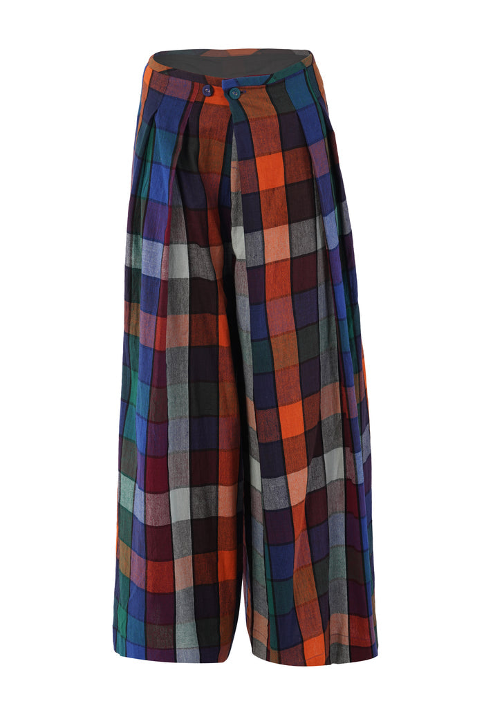 FRIDA PANTS | MOSAIC CHEX