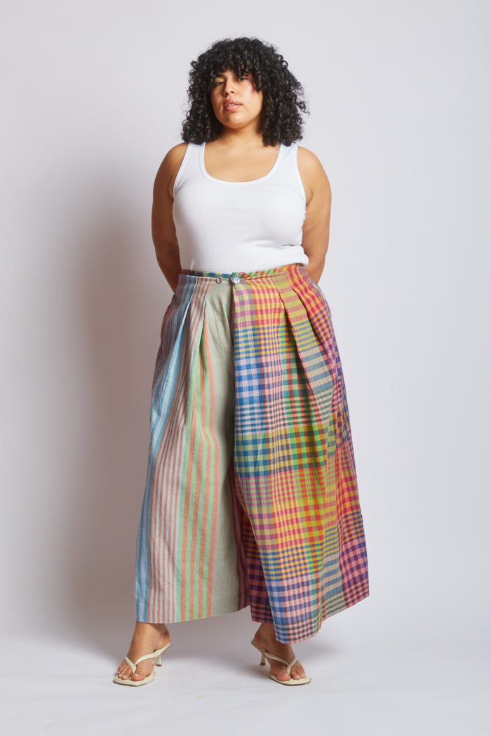 FRIDA PANTS | POSTCARD STRIPE X CHEX