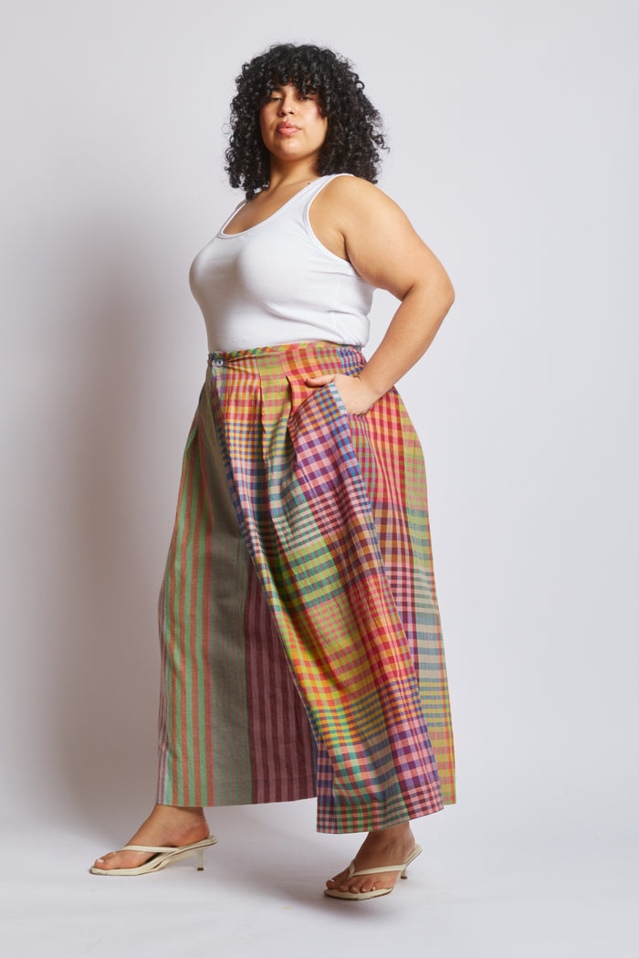 FRIDA PANTS | POSTCARD STRIPE X CHEX