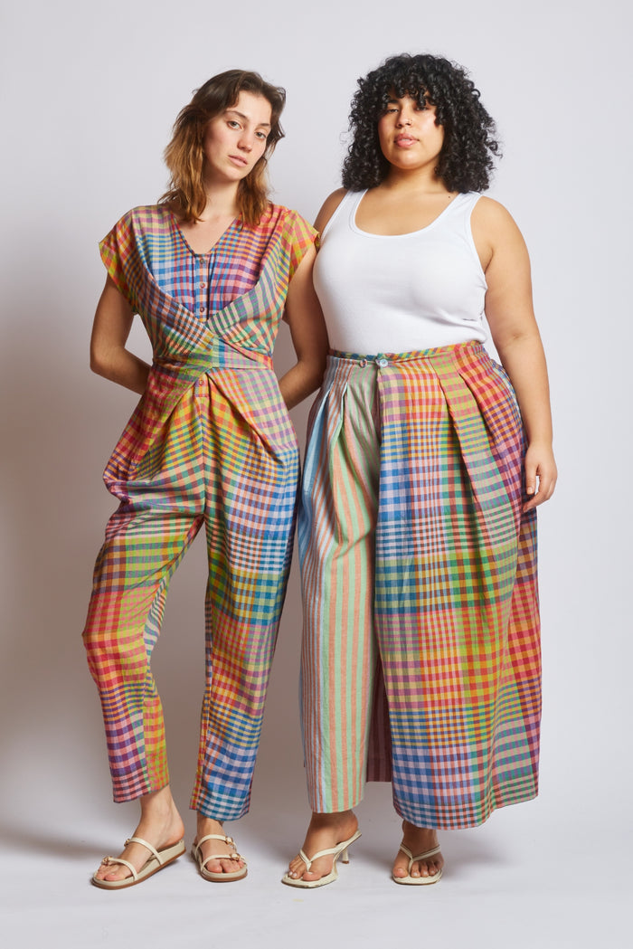 FRIDA PANTS | POSTCARD STRIPE X CHEX