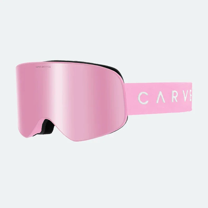Frother - Matt Pink Frame, Rose Lens with Pink Mirror Lens