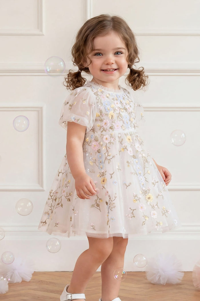 Garden Rose Baby Dress