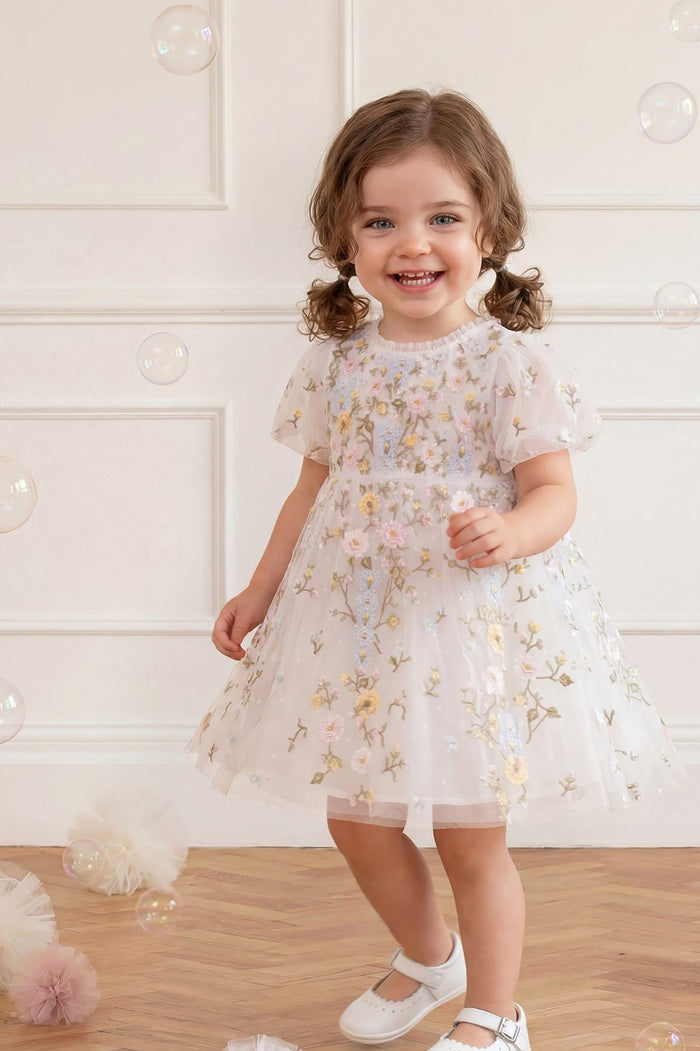 Garden Rose Baby Dress
