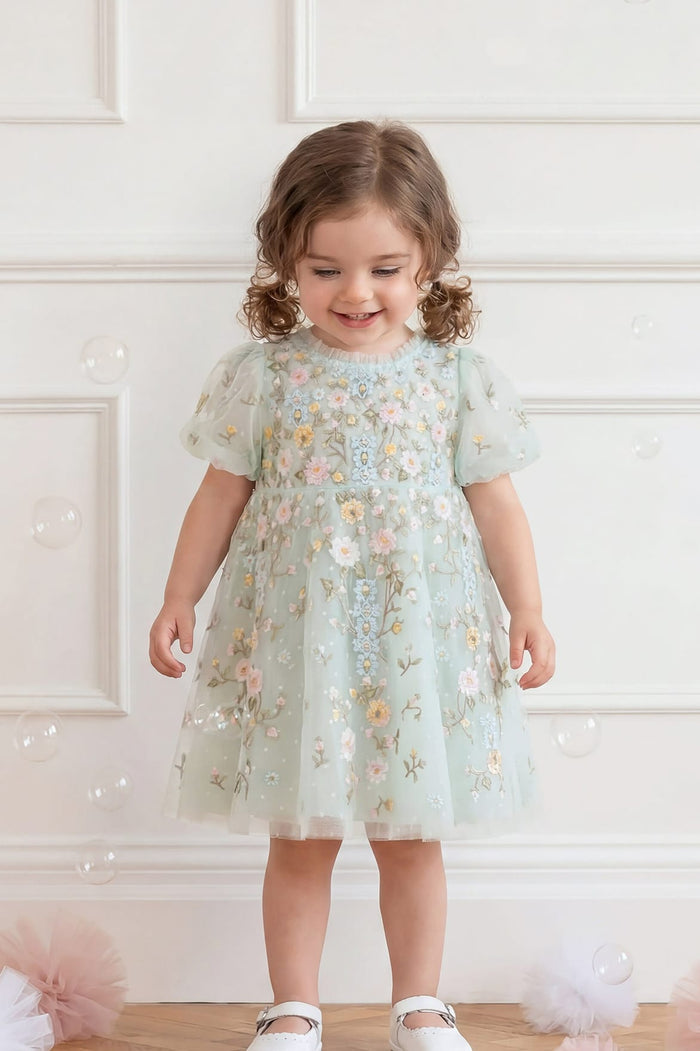 Garden Rose Baby Dress