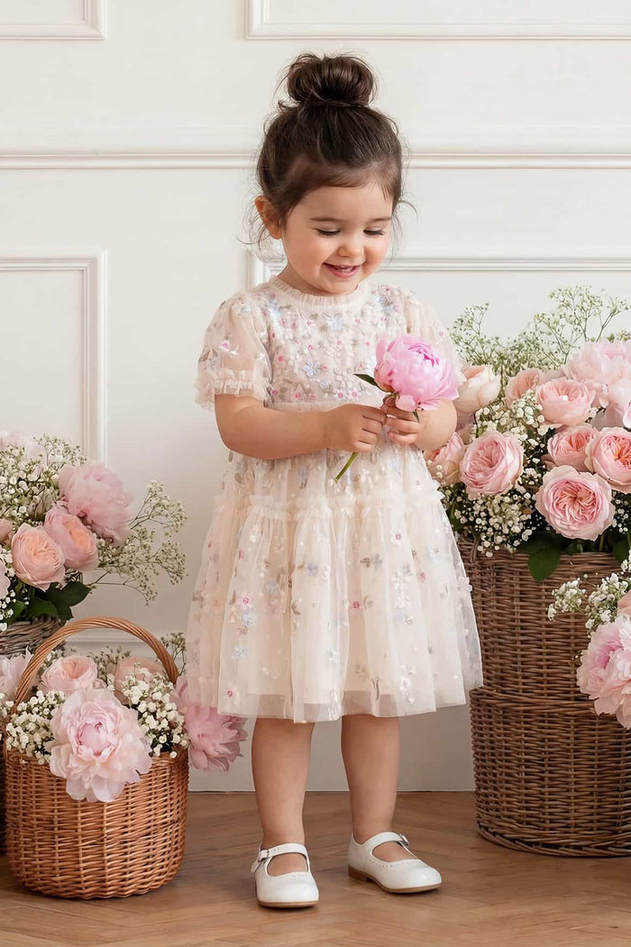 Garland Ribbon Baby Dress