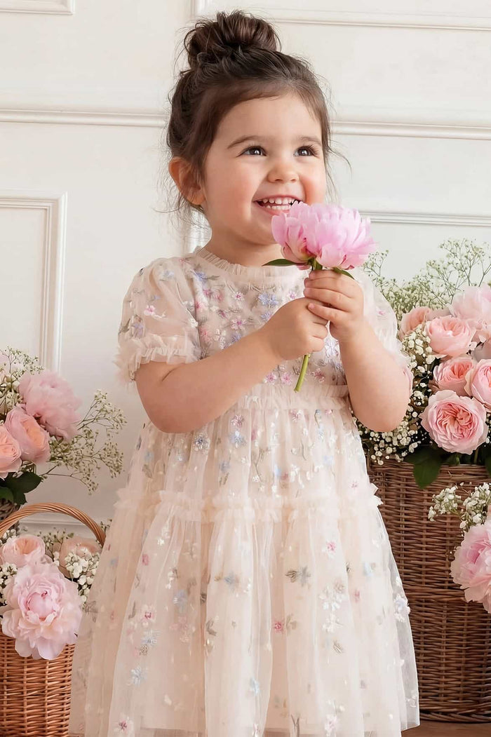 Garland Ribbon Baby Dress