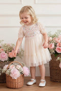 Garland Ribbon Bodice Baby Dress
