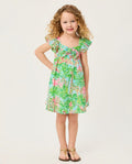 GIRLS ANIKA BOW DRESS