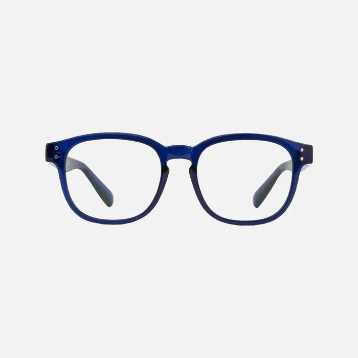 Havana Kids - Blue Light Glasses Matte Translucent Navy Frame