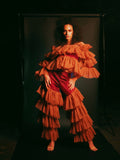 Hazel Off-Shoulder Ruffle Tulle Top - Dimaz