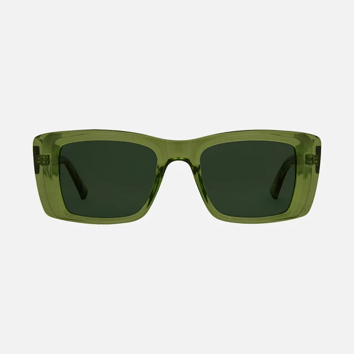 Hey Ho - Gloss Crystal Olive Leaf with Green Lens