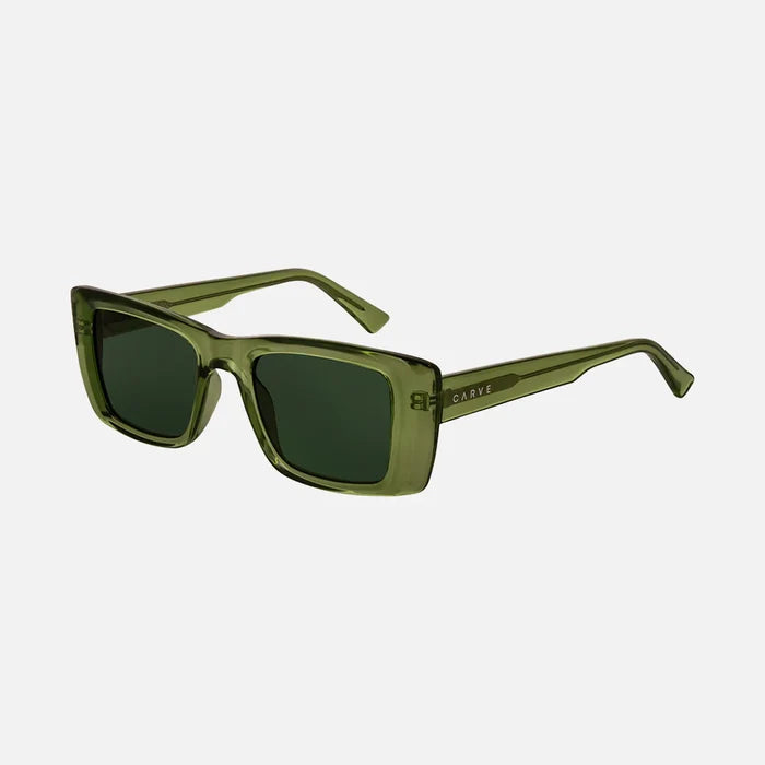 Hey Ho - Gloss Crystal Olive Leaf with Green Lens