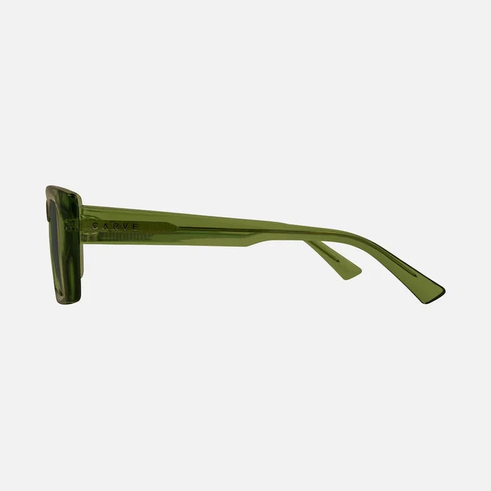Hey Ho - Gloss Crystal Olive Leaf with Green Lens