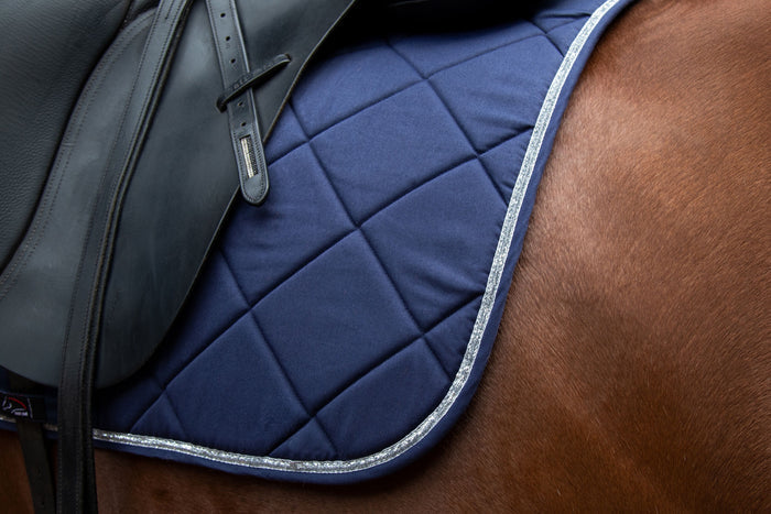 HKM Saddlecloth- Romy-Deep Blue- Shetland Pony