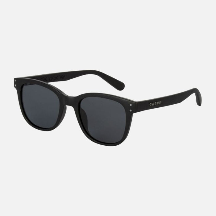 Homeland - Recycled Matte Black with Gray Injected Polarized Lens