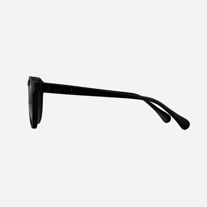 Hudson - Matte Black Frame with Gray Lens