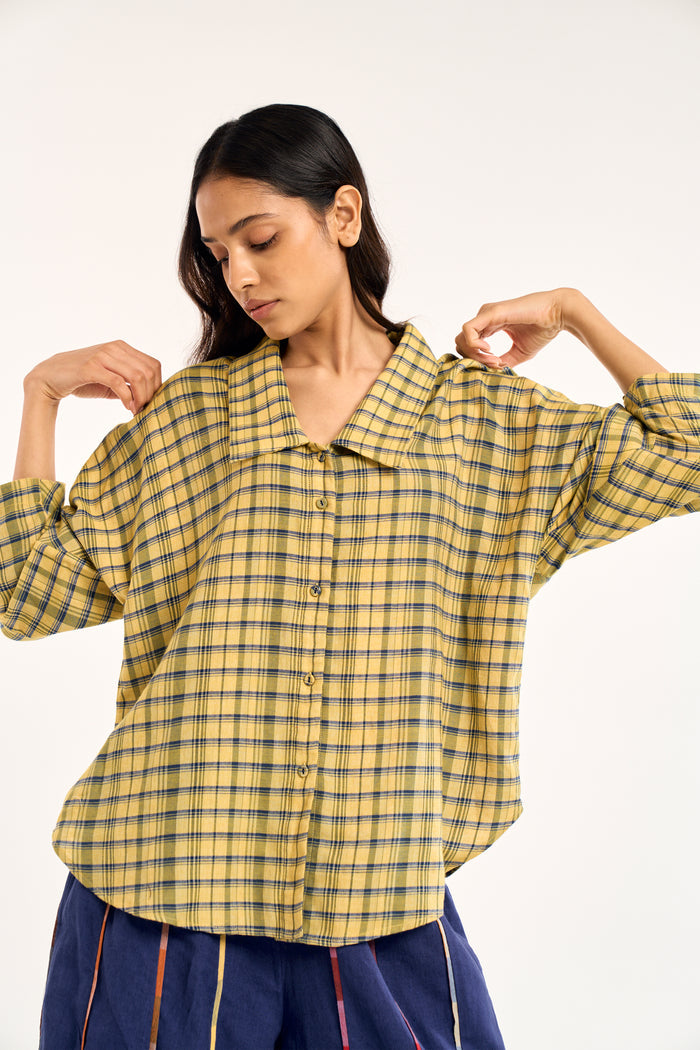 ISLA SHIRT | POLLEN CHEX