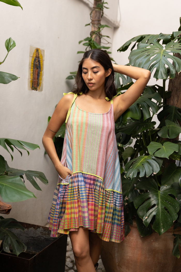 JADE TUNIC | POSTCARD STRIPE X CHEX